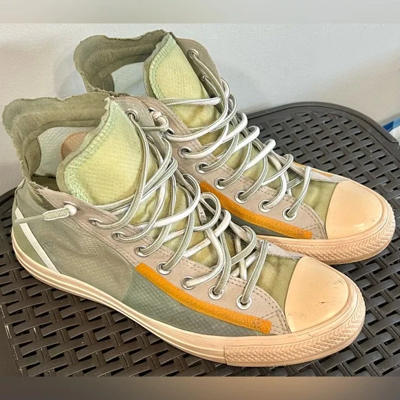 Converse Chuck Taylor All Star High “Translucent Deep Emerald” Men’s Size 8.5 - Picture 5 of 8